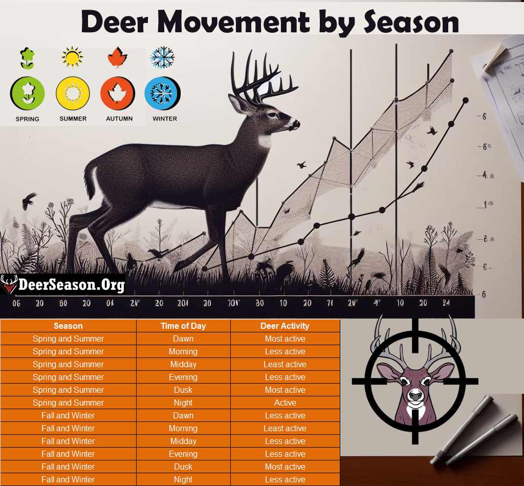 Deer movement by Season