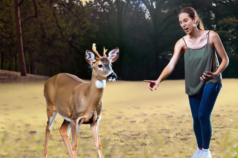 Does deer attack humans