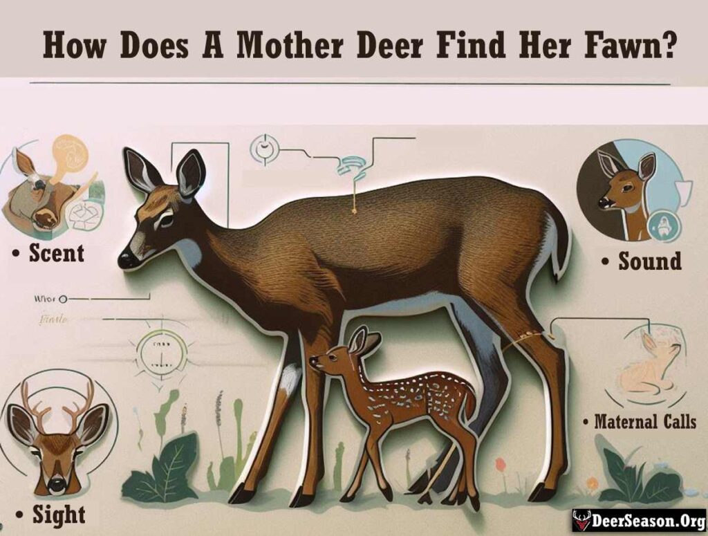 Methods Used by Mother Deer to Find Her Fawn