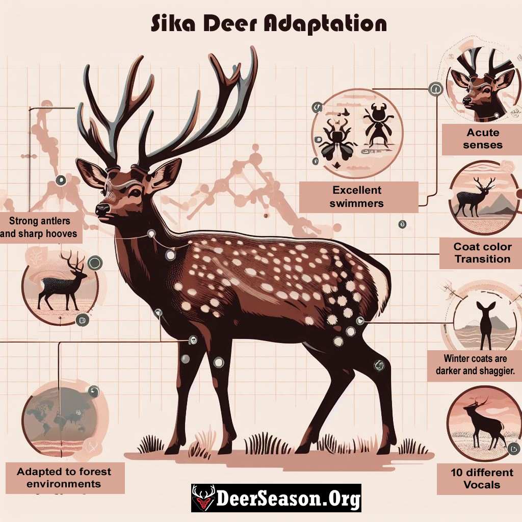 Sika Deer Adaptation