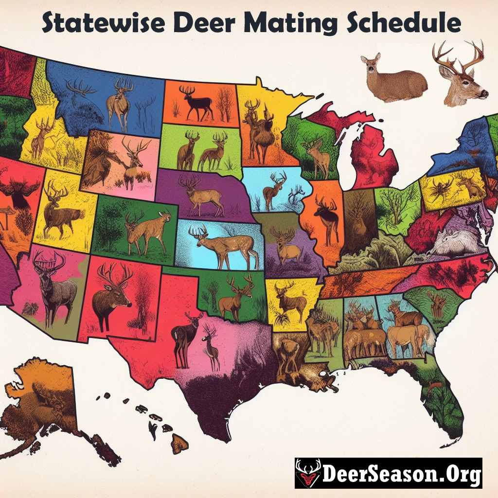 Statewide Deer Mating Schedule