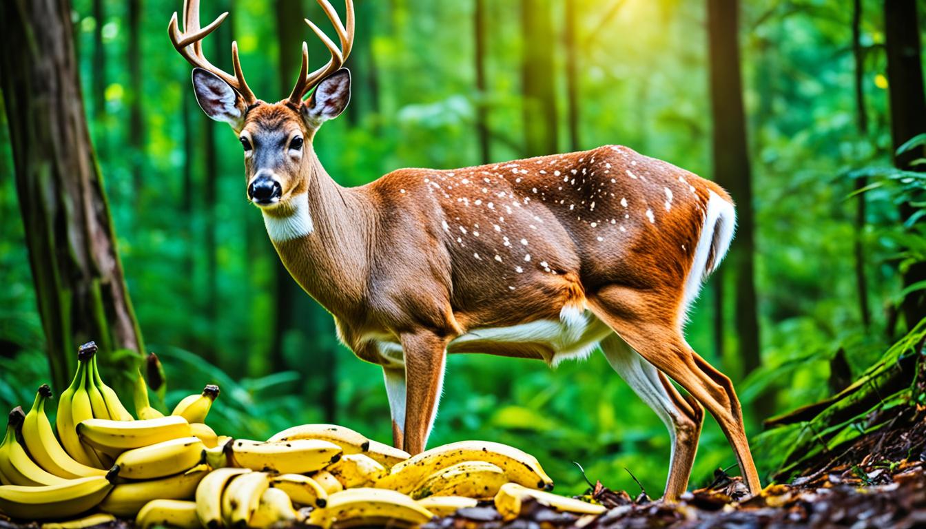 can deer eat bananas