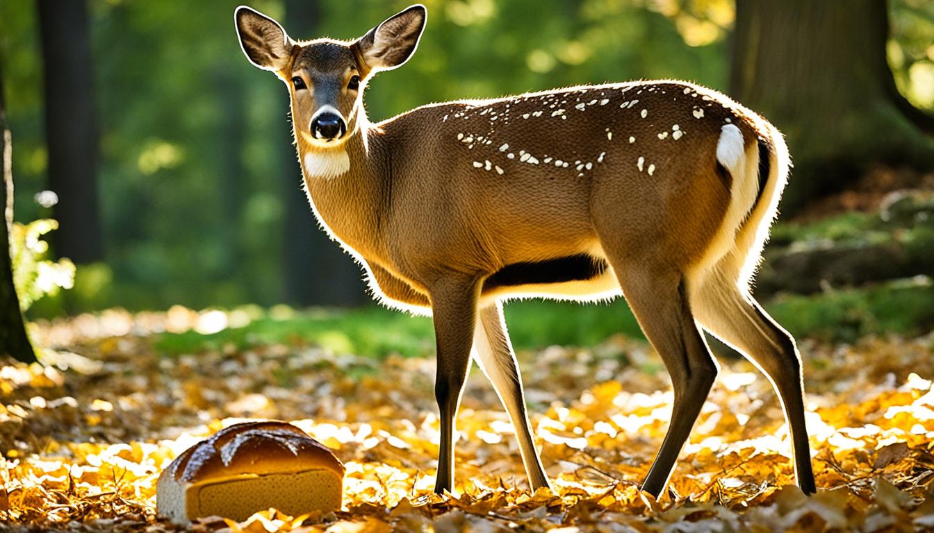 can deer eat bread