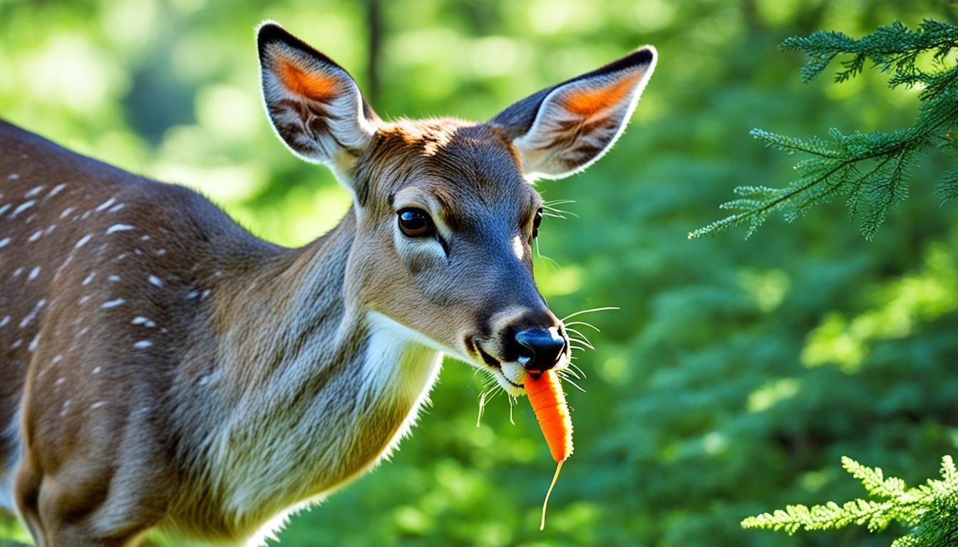 can deer eat carrots