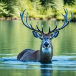 can deer swim