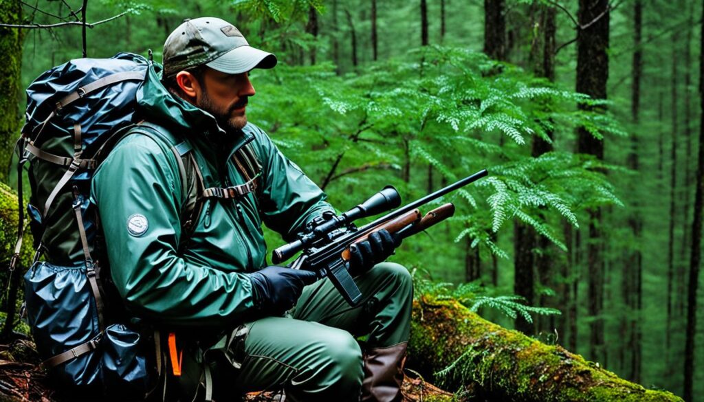 gear for hunting in wet conditions