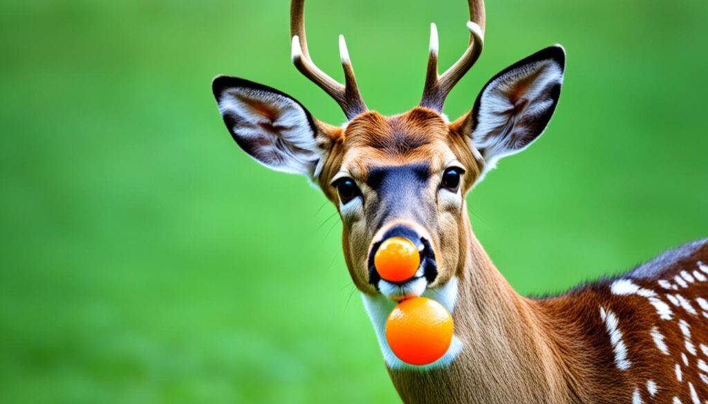 how deer perceive orange