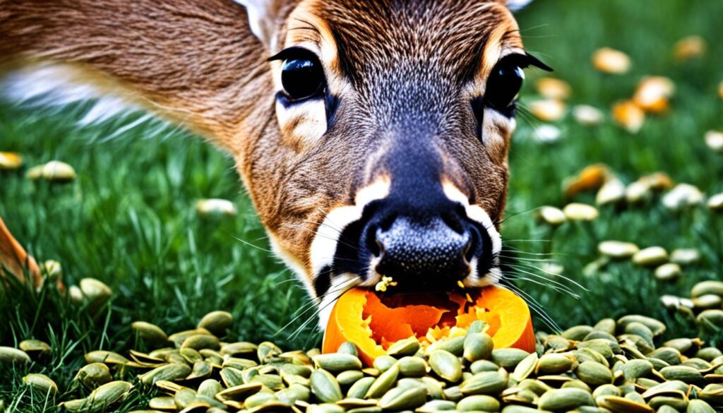 reasons deer eat pumpkins