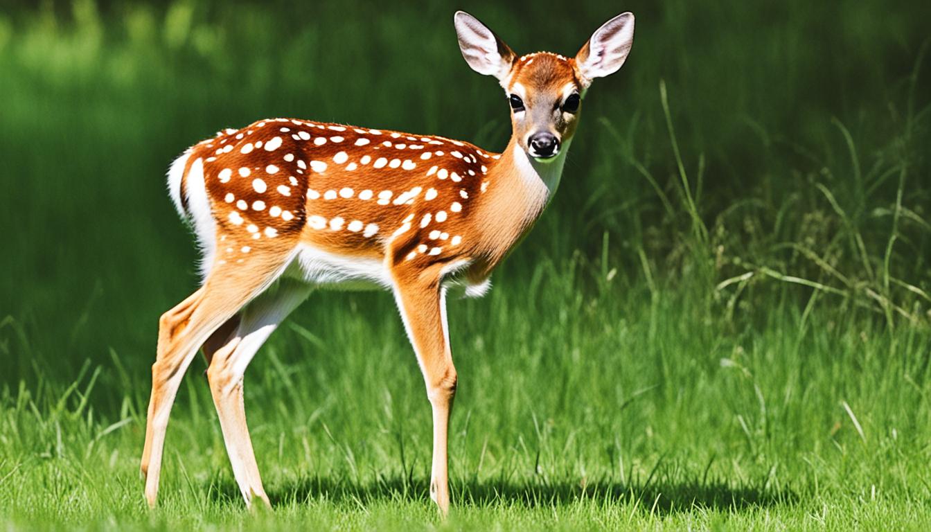 which deer have spots