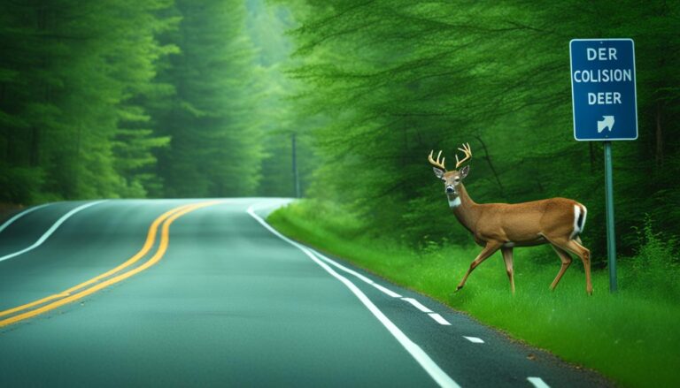 why deers run in front of cars