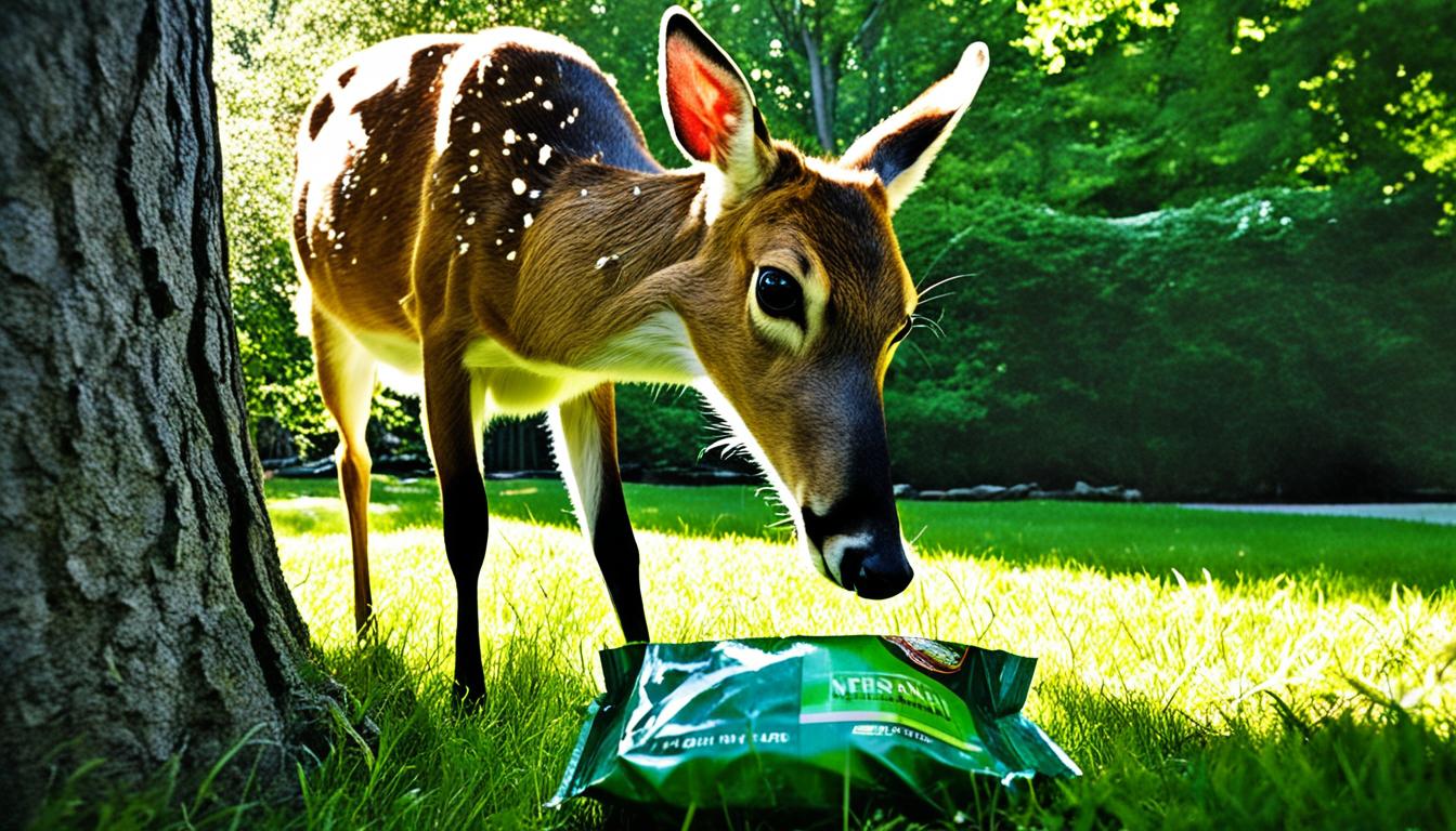 will deer eat dog food
